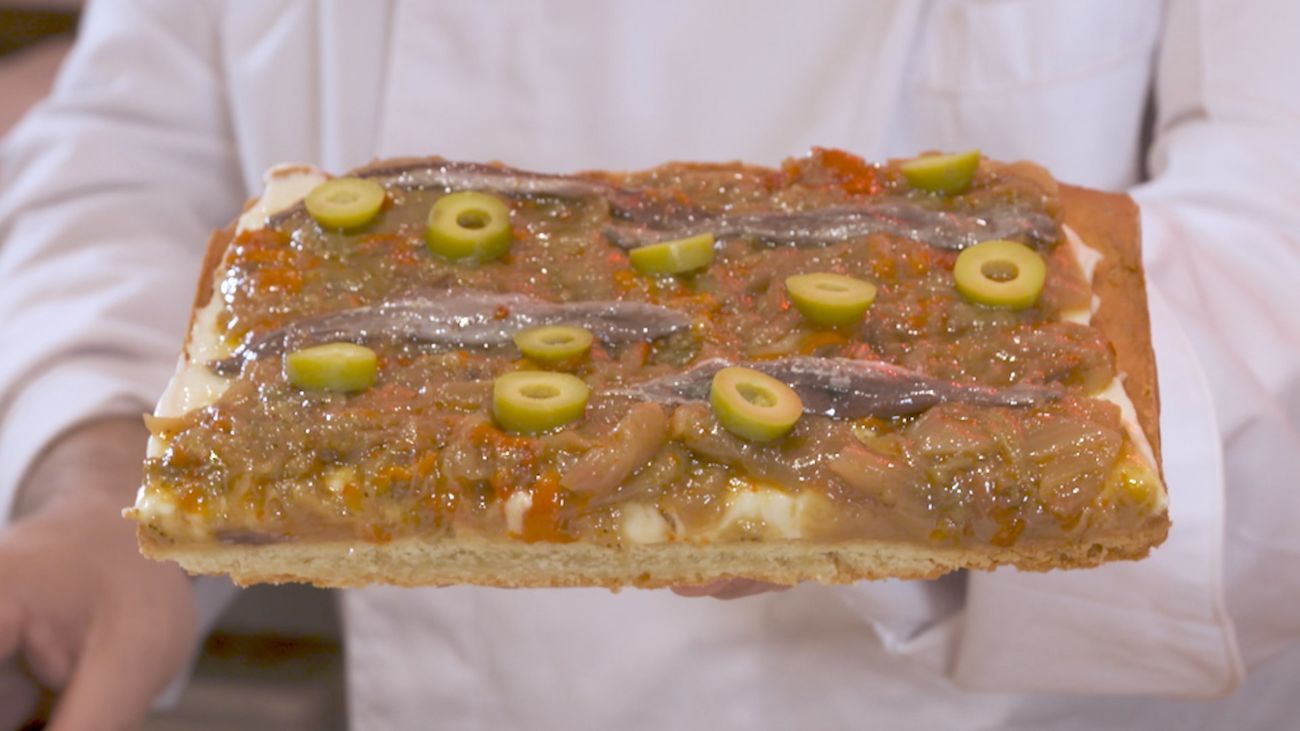 Coca de escalivada con el chef Ricardo Vélez