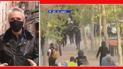 Ramoncín cree que los incidentes de Vallecas han sido "una provocación de Abascal" y que "la violencia es intolerable"