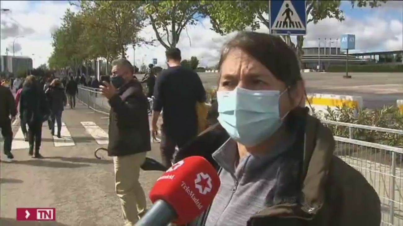 Peruanos y ecuatorianos votan con normalidad en Madrid