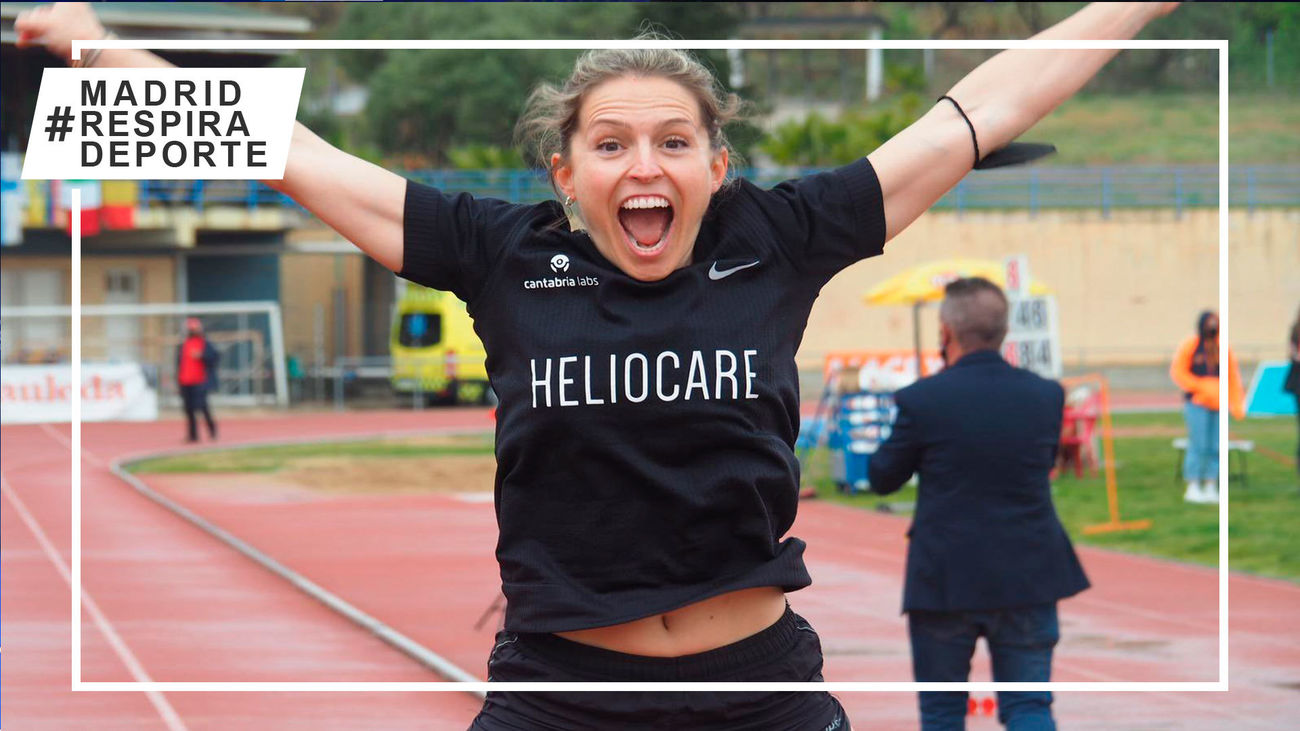 Sara Andrés pulveriza el récord del mundo paralímpico de los 200 metros