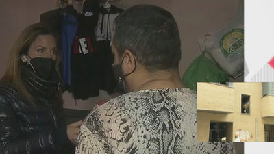 Un okupa de Valdemoro asegura tras los incidentes que "no vamos a salir de aquí por la fuerza"