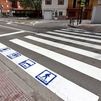 San Martin de la Vega incluye pictogramas en los pasos de cebra para las personas con autismo