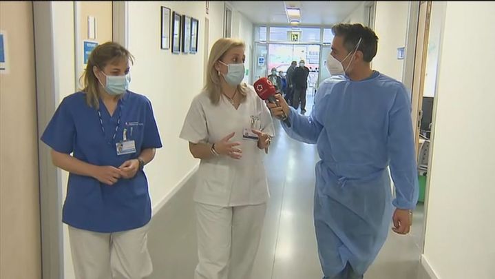 Médicos del Infanta Leonor explican la vulnerabilidad de los pacientes de alto riesgo / TELEMADRID