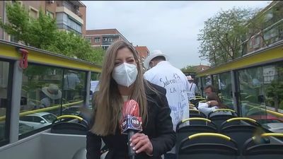 Un bus con médicos recorre Madrid para visibilizar la "precaria situación" de la Atención Primaria