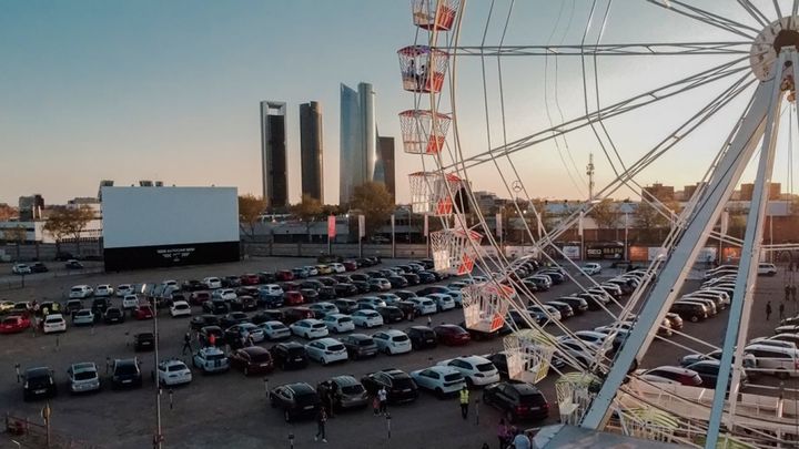 Noria más grande de Madrid / @autocinesmadrid