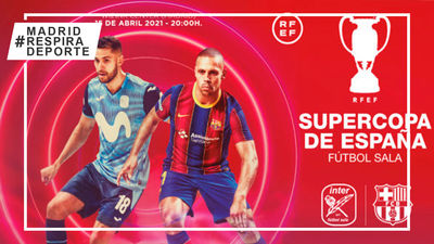 Movistar Inter y Barcelona alzan el telón de la Supercopa