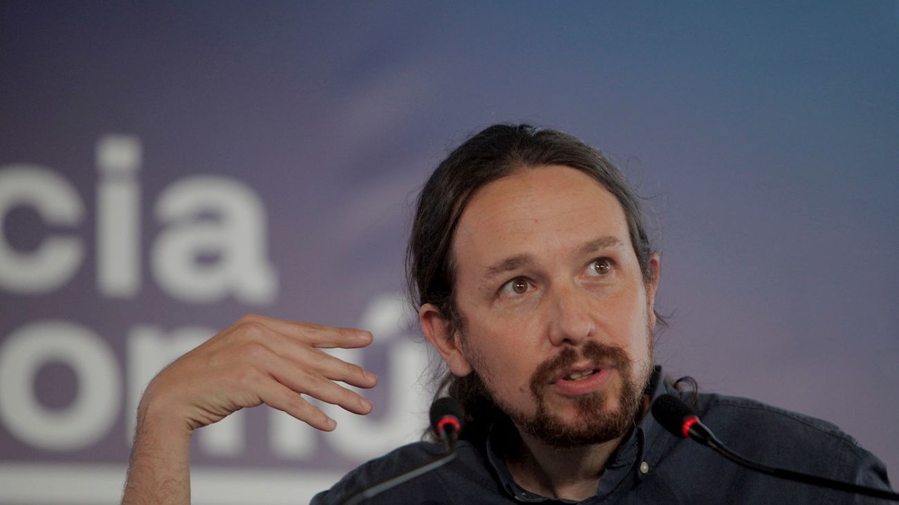 Pablo Iglesias, candidato de Unidas Podemos a la Presidencia de la Comunidad de Madrid