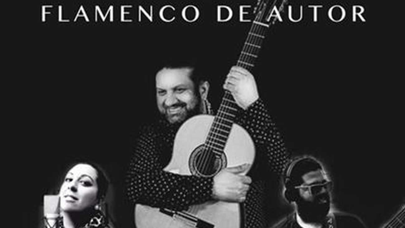 José y Joni Losada con Loli Abadía en las jornadas flamencas del Centro 'Amor de Dios'