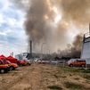 Los bomberos de Toledo dan por controlado el incendio de las naves industriales en Seseña