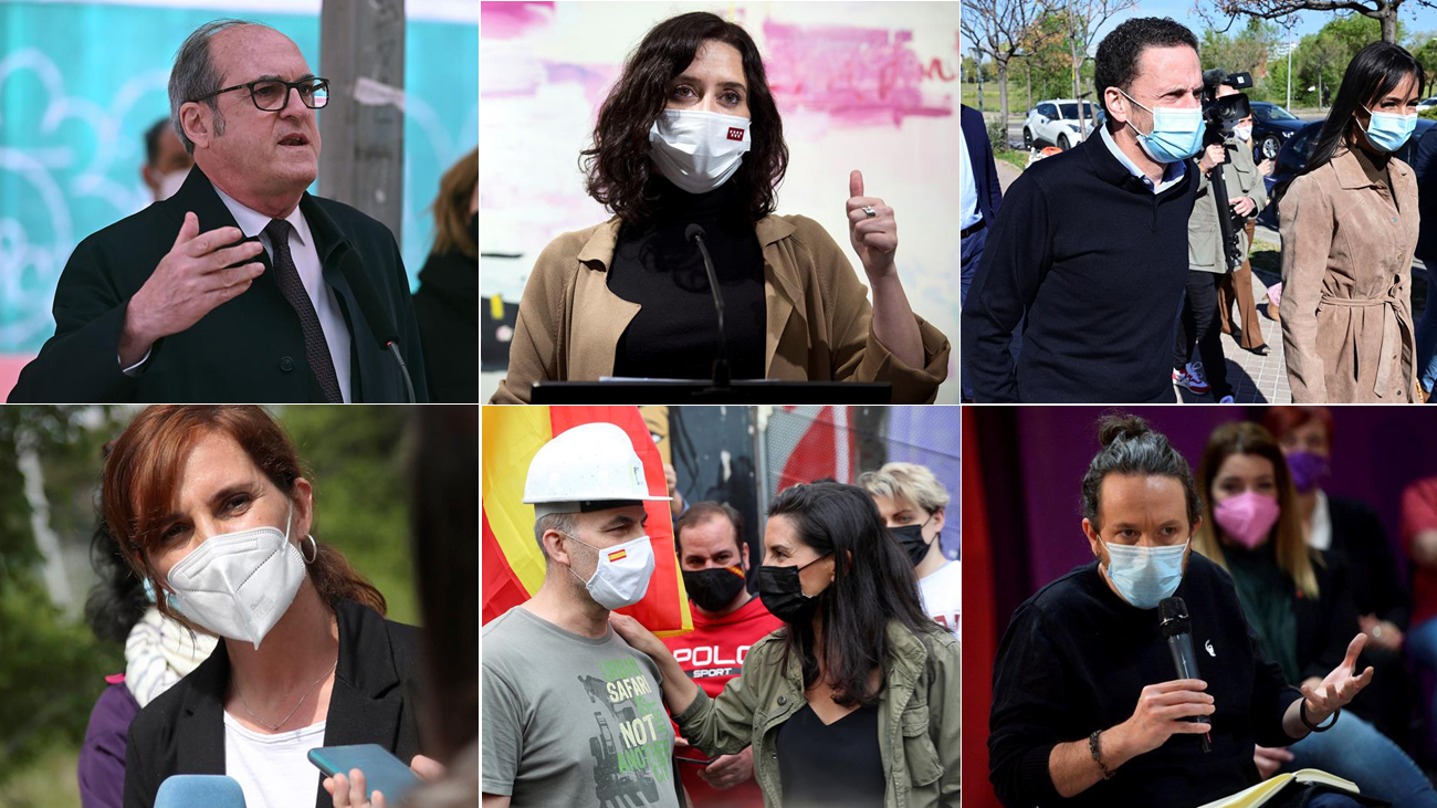 Impuestos, vacunas, empleo y memoria histórica, todo a la vez en la precampaña del 4M