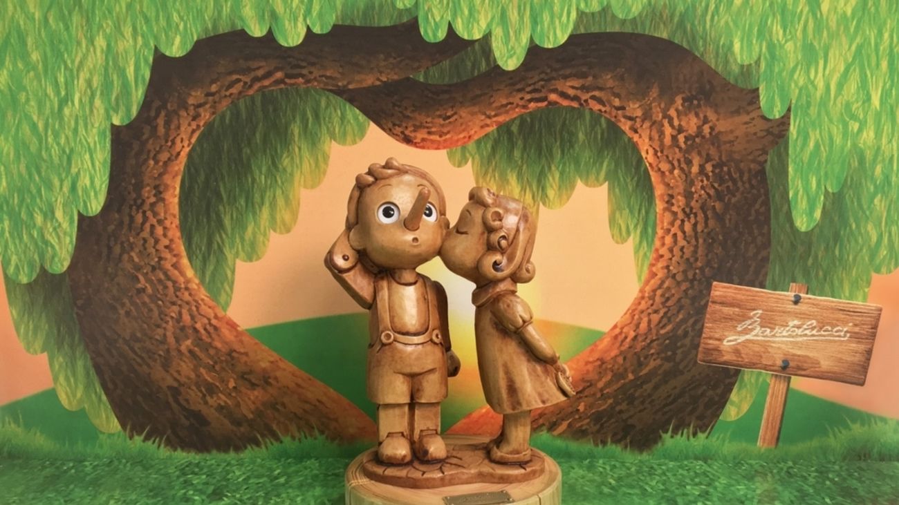 El universo de Pinocho en una juguetería madrileña