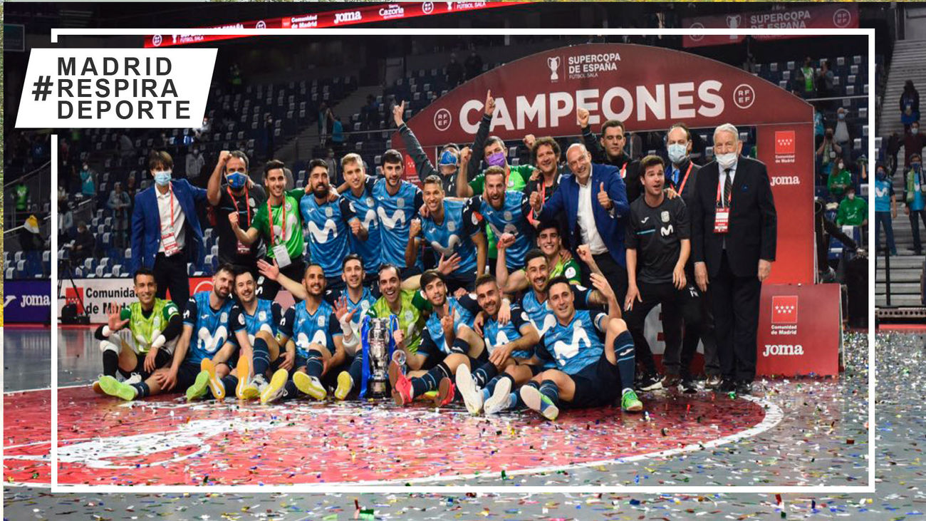 6-4. Movistar Inter, campeón de la Supercopa de España