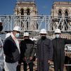 Macron mantiene el objetivo de la reconstrucción de Notre Dame para 2024