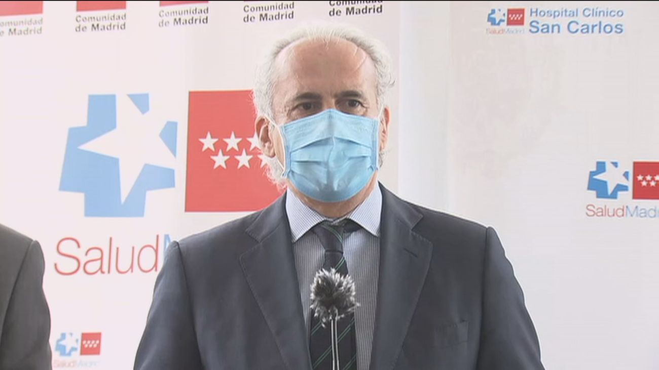 Ruiz Escudero ve posible un cambio de tendencia "en unos 10 días" respecto a los contagios