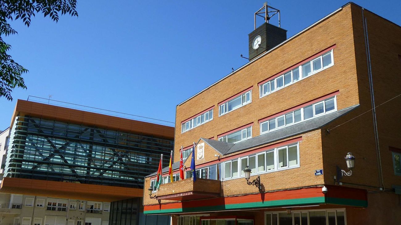 Fachada del ayuntamiento de Alcorcón