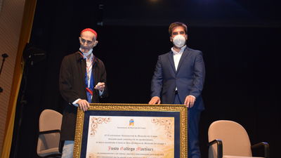 Justo Gallego, autor de la catedral de Mejorada del Campo, Hijo Predilecto de la localidad