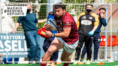 Alcobendas Rugby ante el CAU Valencia en el Torneo Ciudad de Alcobendas