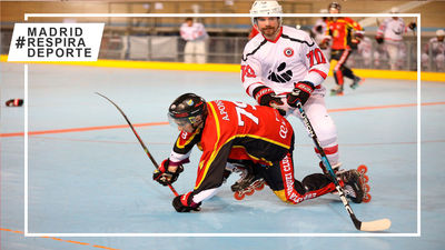 Tres Cantos se impone en la ida del playoff por el título de la Élite Masculina de hockey línea