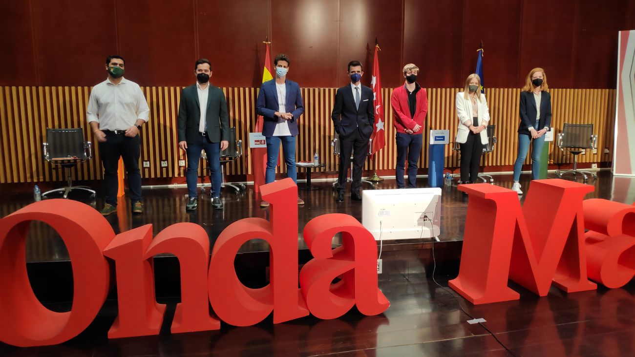 Los políticos más  jóvenes a debate en Onda Madrid