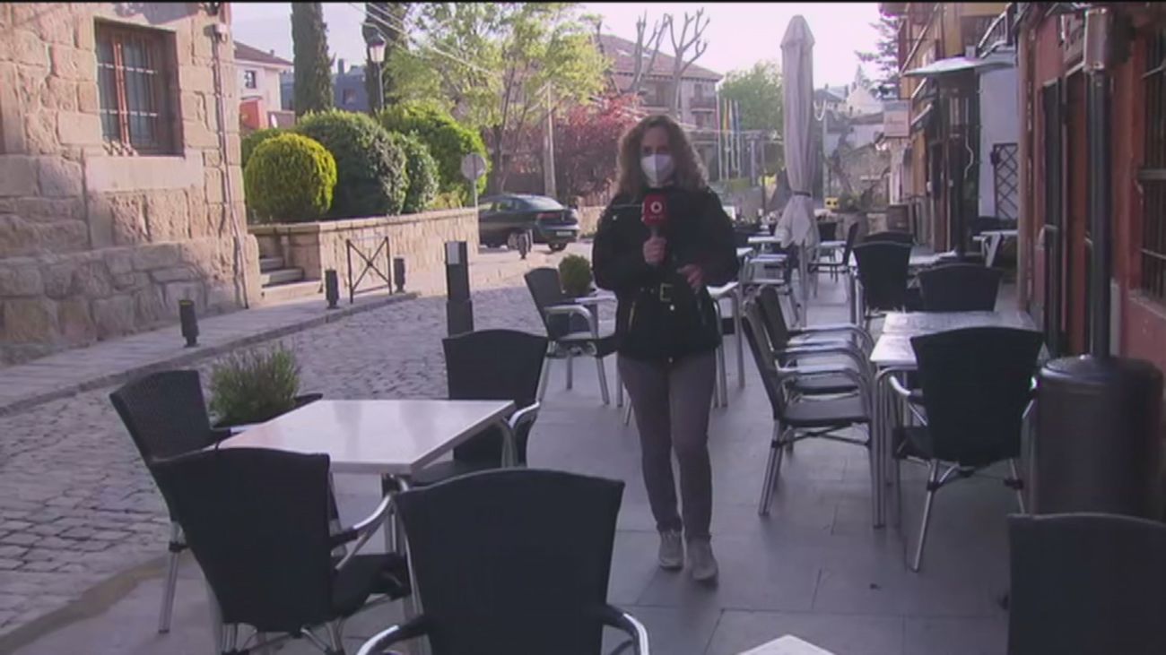 Hosteleros y vecinos de Navacerrada ven con esperanza al fin del cierre perimetral por el coronavirus