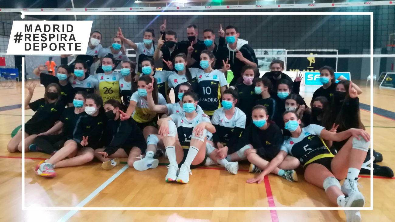 VP Madrid asciende por la puerta grande a la Superliga Femenina de Voleibol