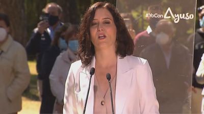 Ayuso, sobre Sánchez: "No se puede engañar a todo el mundo todo el tiempo"