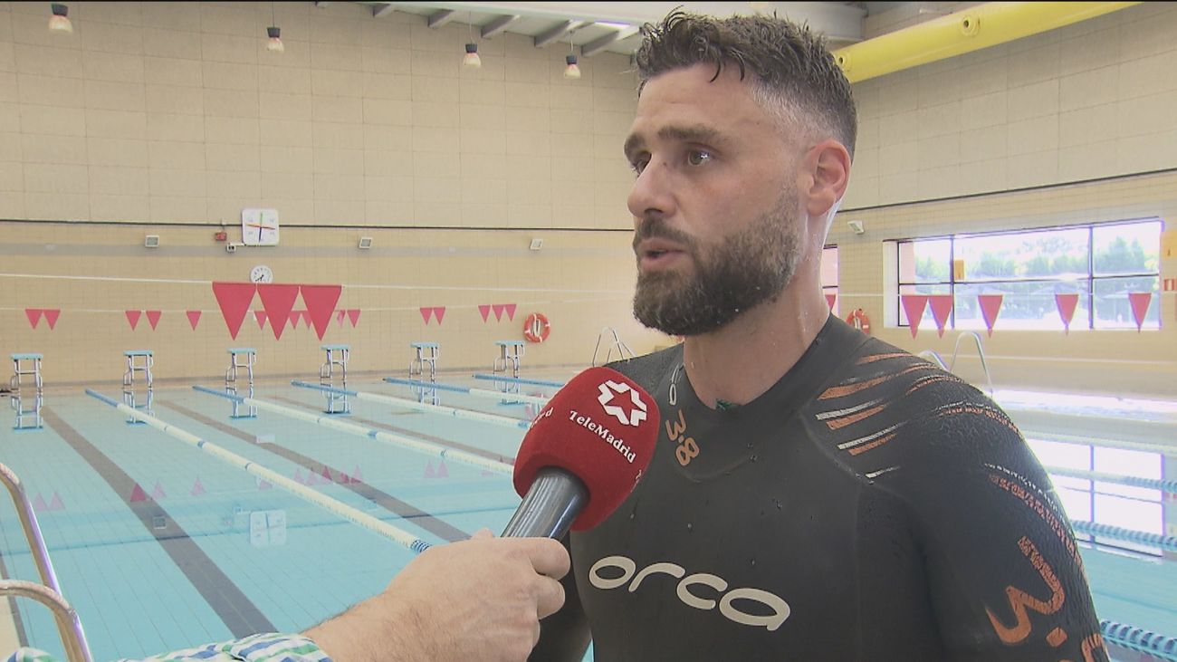 Alberto recorrerá a nado diez kilómetros entre Benicasim y Oropesa del Mar