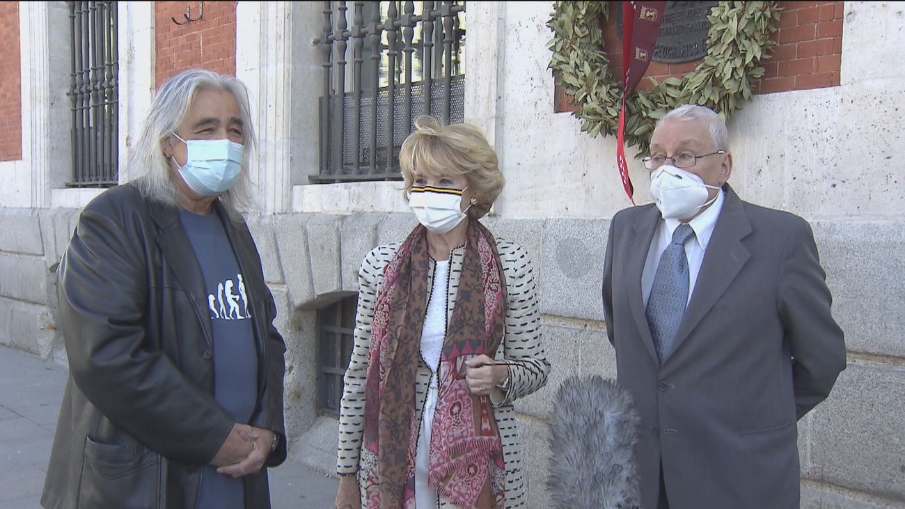 Esperanza Aguirre, Joaquín Leguina y Ángel Pérez, escépticos con la 'nueva política'