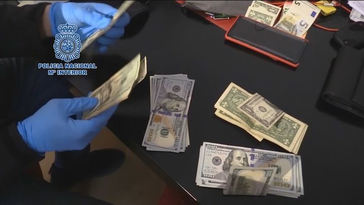 Han llegado a mover más de cuatro millones de euros a través de monederos virtuales / Policía Nacional