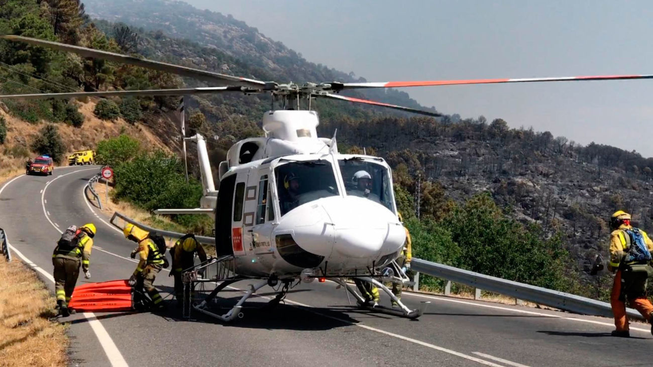 Helicóptero de la Comunidad de Madrid