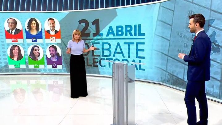 Presentación  del debate electoral en Telemadrid / Telemadrid.es