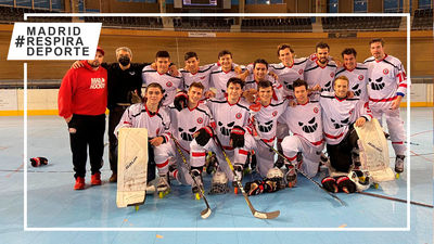 Tres Cantos se clasifica para la final de la liga de hockey línea masculina