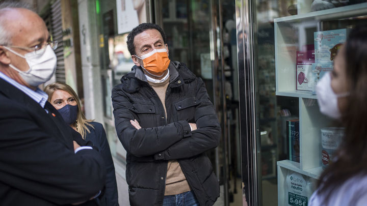 Edmundo Bal, tras el encuentro con el sector farmacéutico en Getafe / EUROPA PRESS