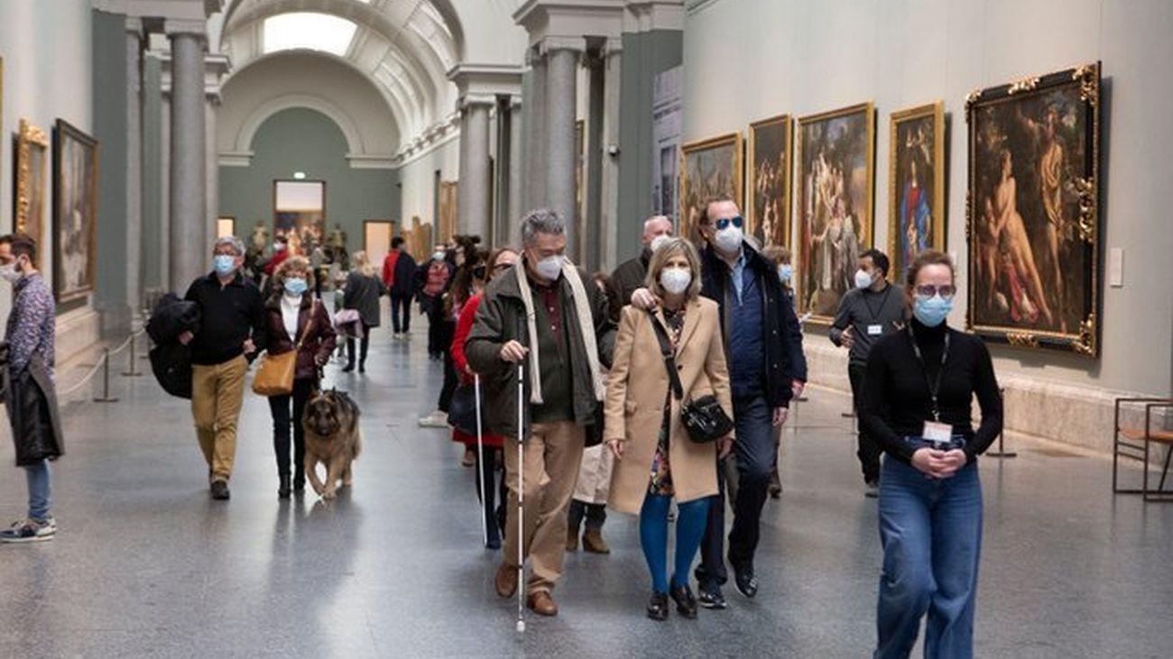 El Museo del Prado ofrece visitas guiadas para personas ciegas