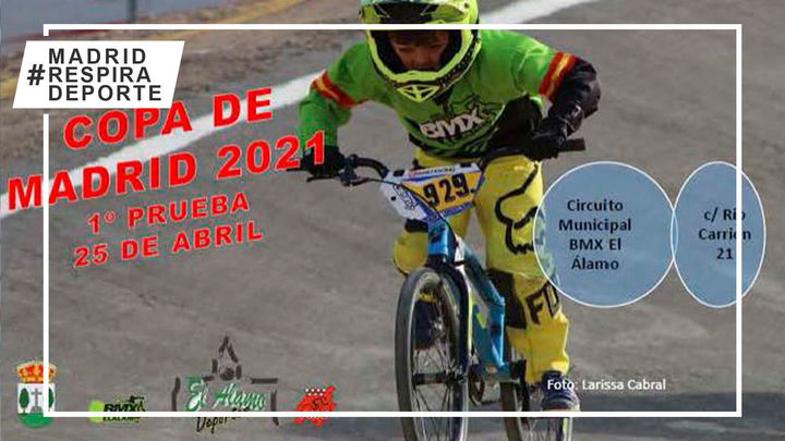 El 25 de abril se inicia en El Álamo la Copa de Madrid de BMX
