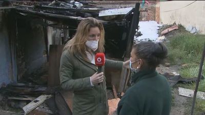 Arde una chabola en un descampado de La Elipa sin que se hayan producido heridos