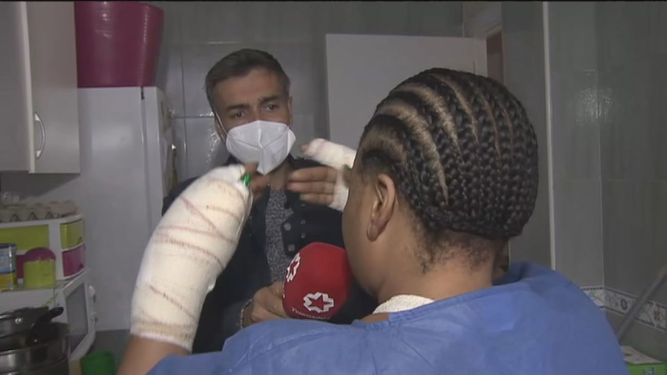 La mujer quemada en Parla por cocinar con alcohol quería prepararle la cena a su nieta