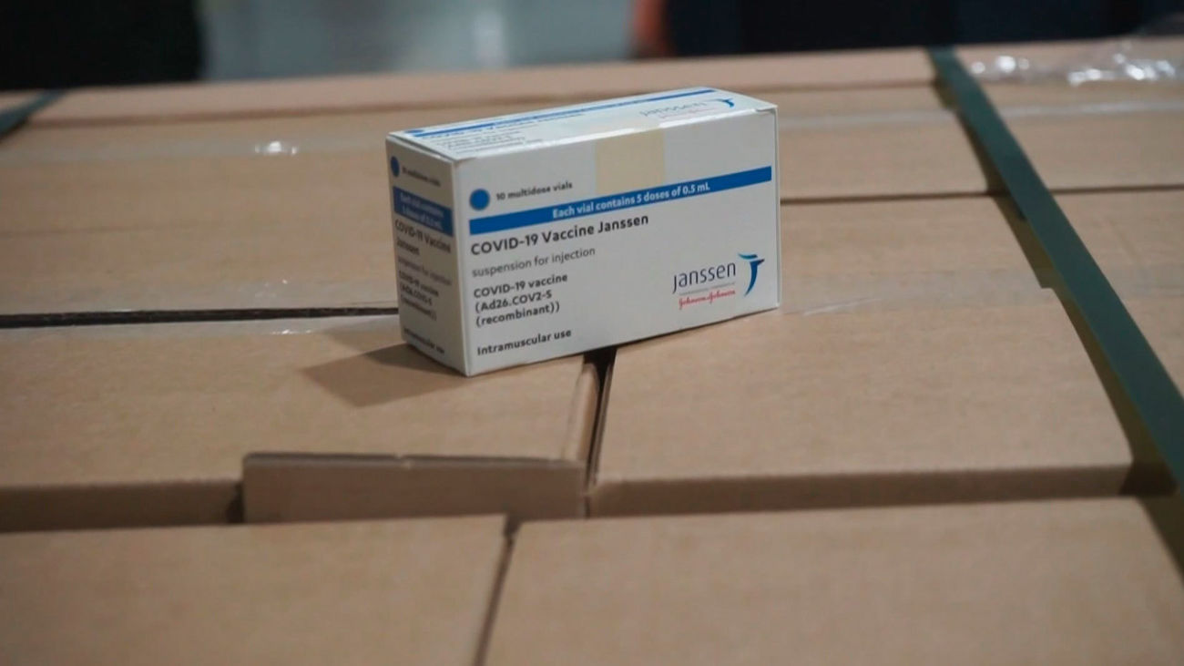 Madrid recibe las vacunas de Janssen