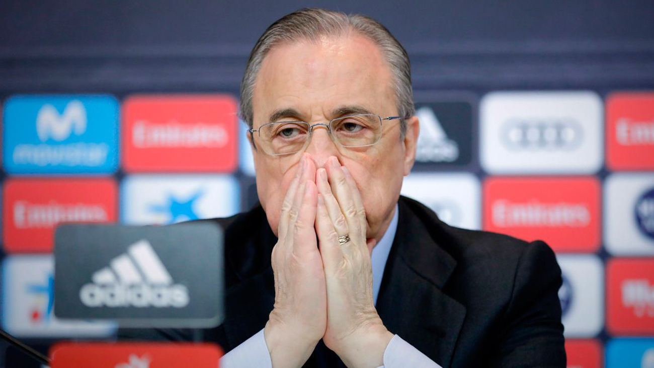 Florentino Pérez: "Estoy triste y decepcionado con todo lo ocurrido con la Superliga"