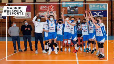 Voleibol Leganés, campeón de Madrid Cadete