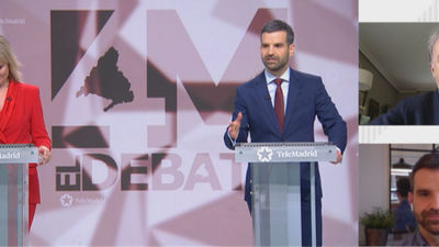 Jon Ariztimuño resalta la repercusión del debate en Telemadrid: "Hemos estado a la altura y estoy muy contento"