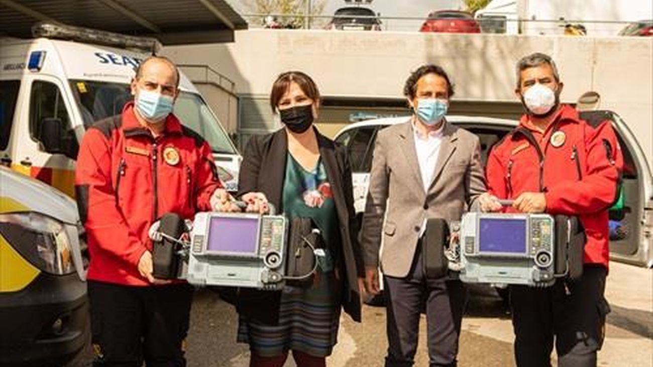 Pozuelo adquiere cuatro nuevos monitores  multiparamétricos para el servicio de emergencias