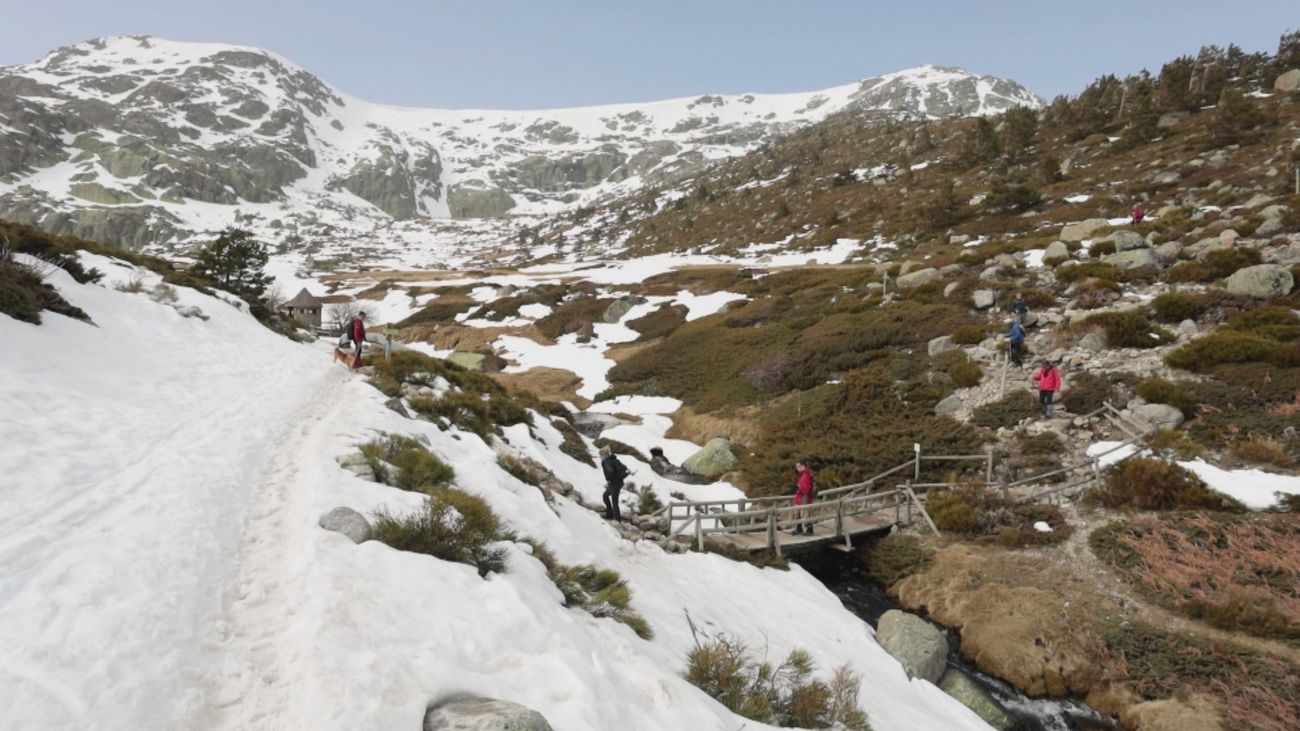 Madrid desde el aire: La sierra de Madrid
