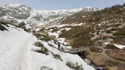 Madrid desde el aire: La sierra de Madrid