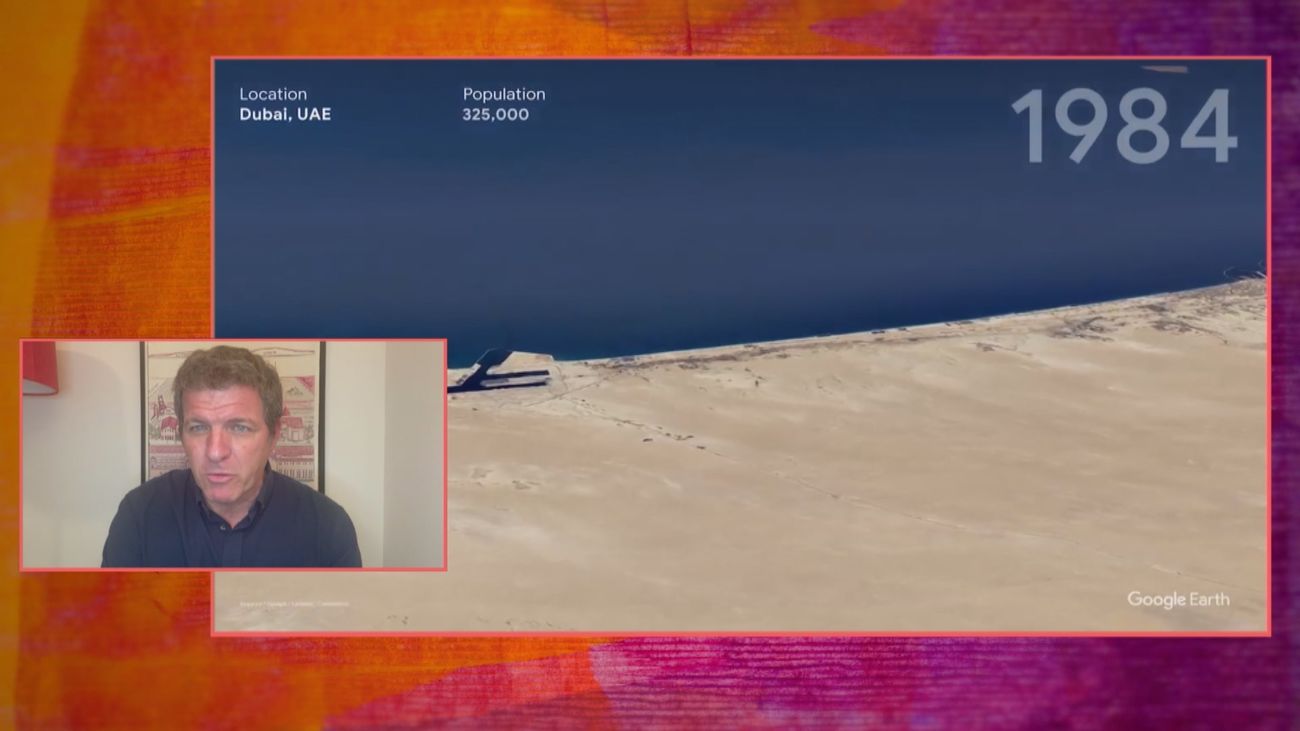 Así ha evolucionado la superficie terrestre en 40 años