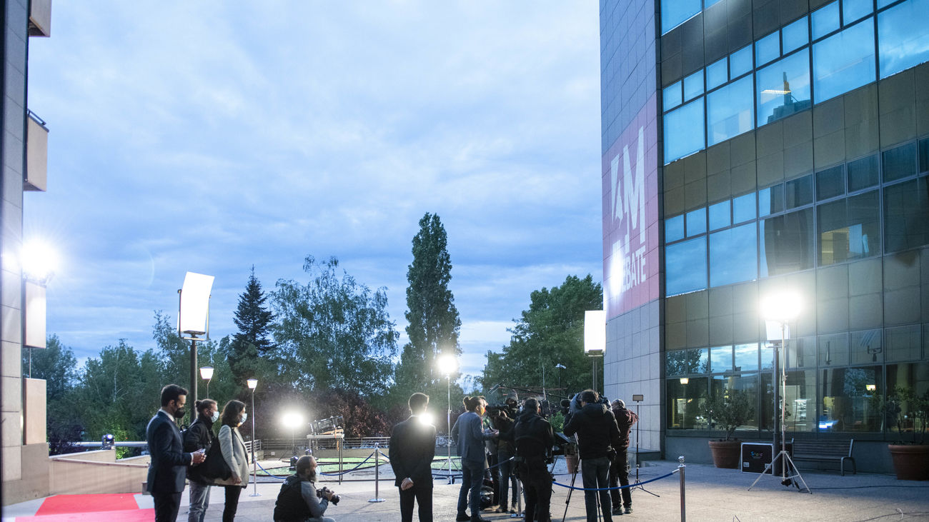 La trastienda del debate... así lo contó Telemadrid