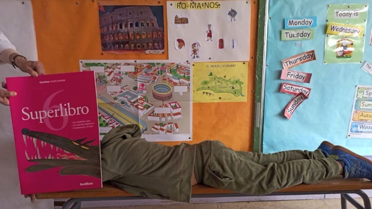 Cuando un libro cobra vida... la curiosa iniciativa de un colegio de Madrid