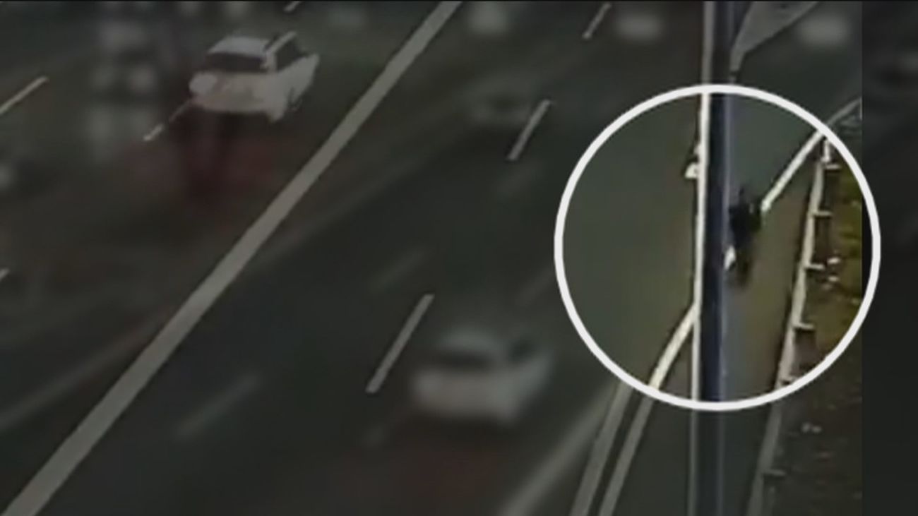 Un mayor desorientado rescatado en plena A-5