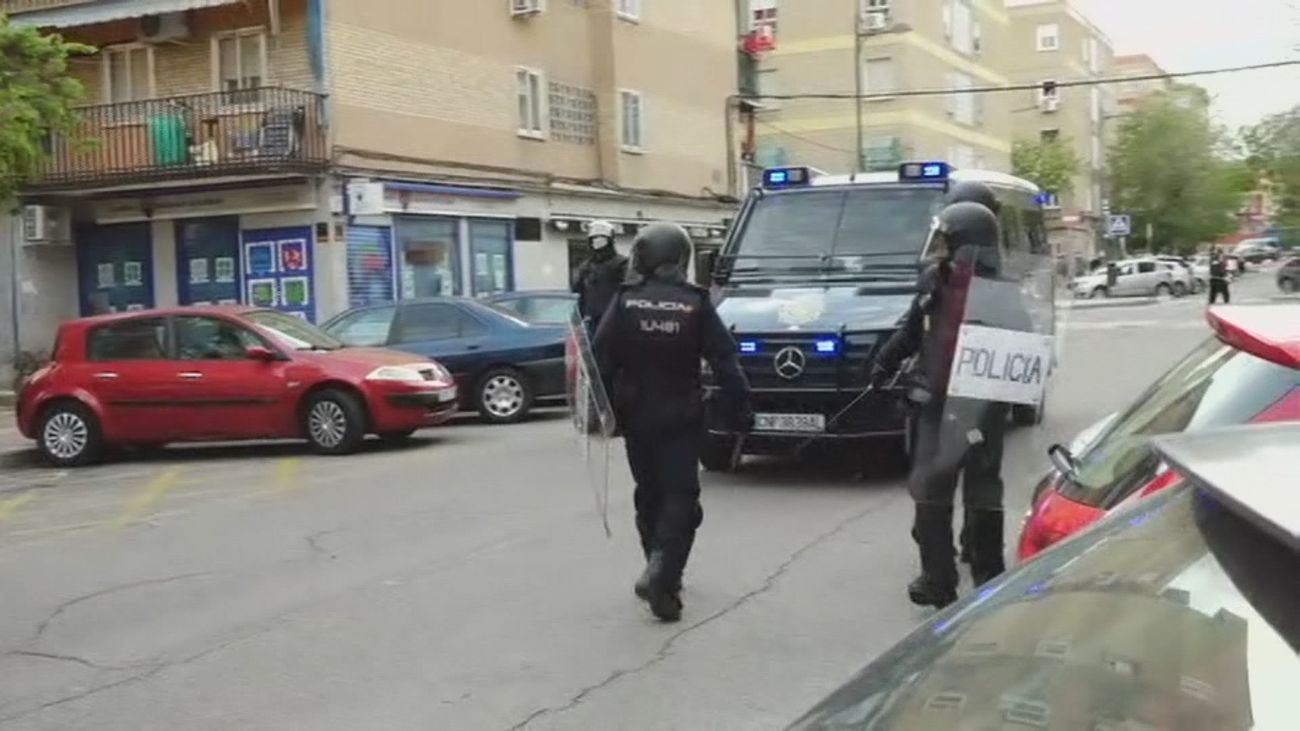 Tensión en Parla por el mitin de Vox