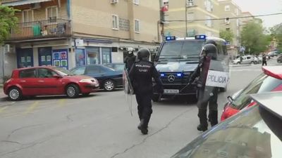 Tensión en Parla por el mitin de Vox